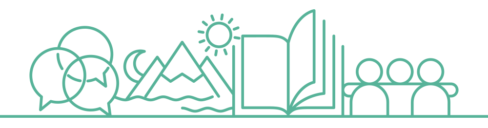 illustration depicting native education