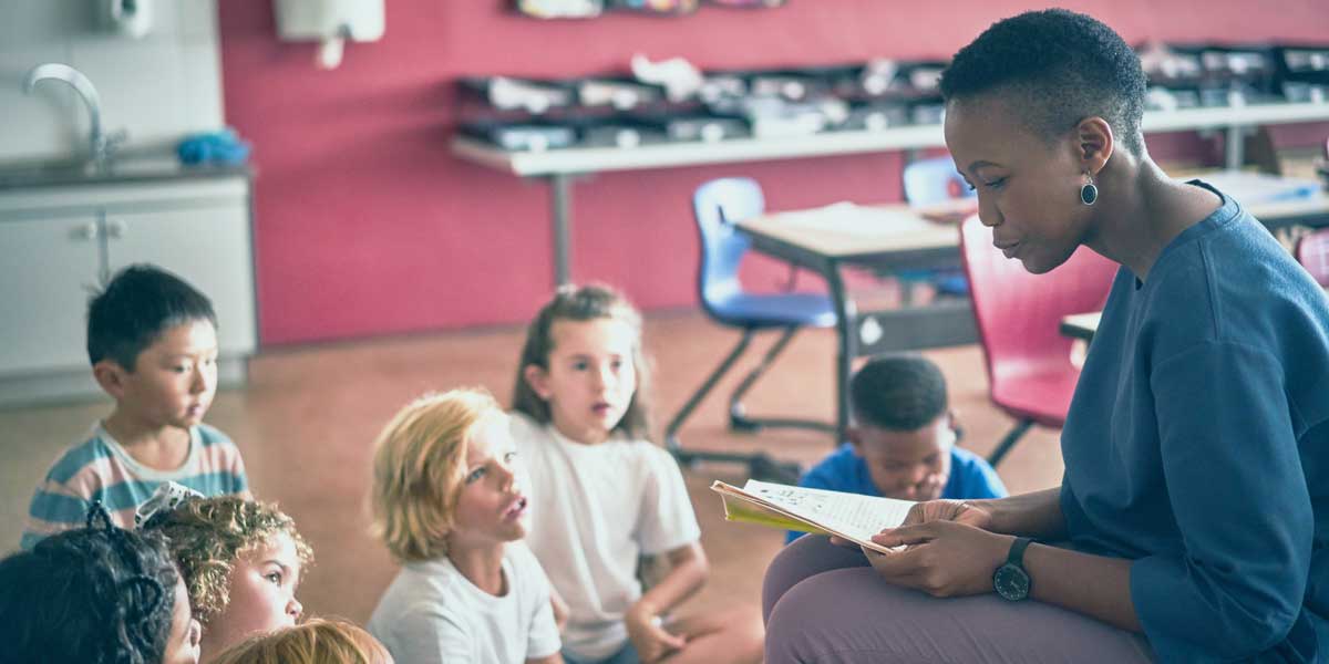 students in the classroom